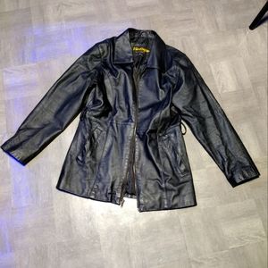 Vintage genuine leather jacket